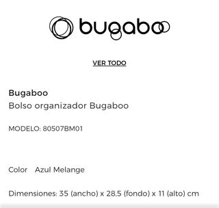 bolso bugaboo