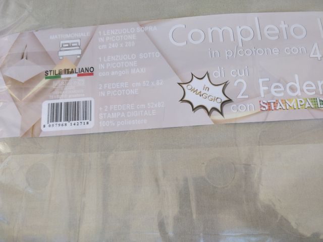 Lenzuola Marta Marzotto digitali