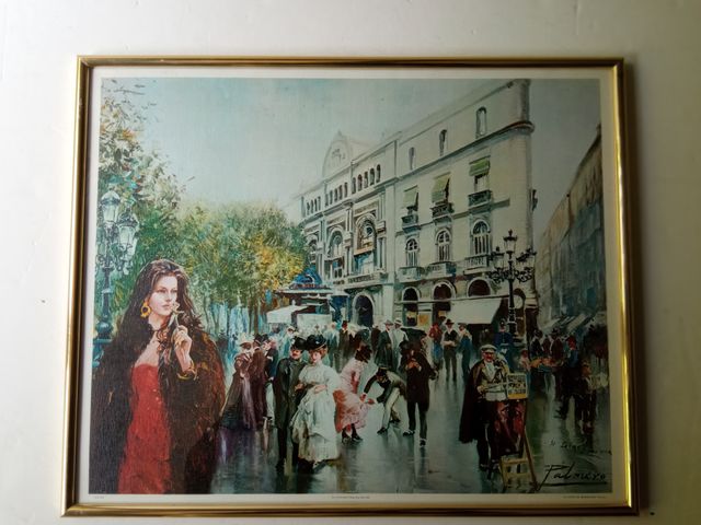 Gran Teatro Liceo las ramblas cuadro