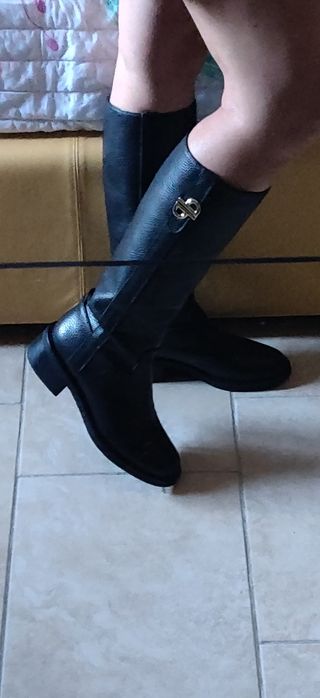 Pollini stivali al ginocchio, pelle nr.38