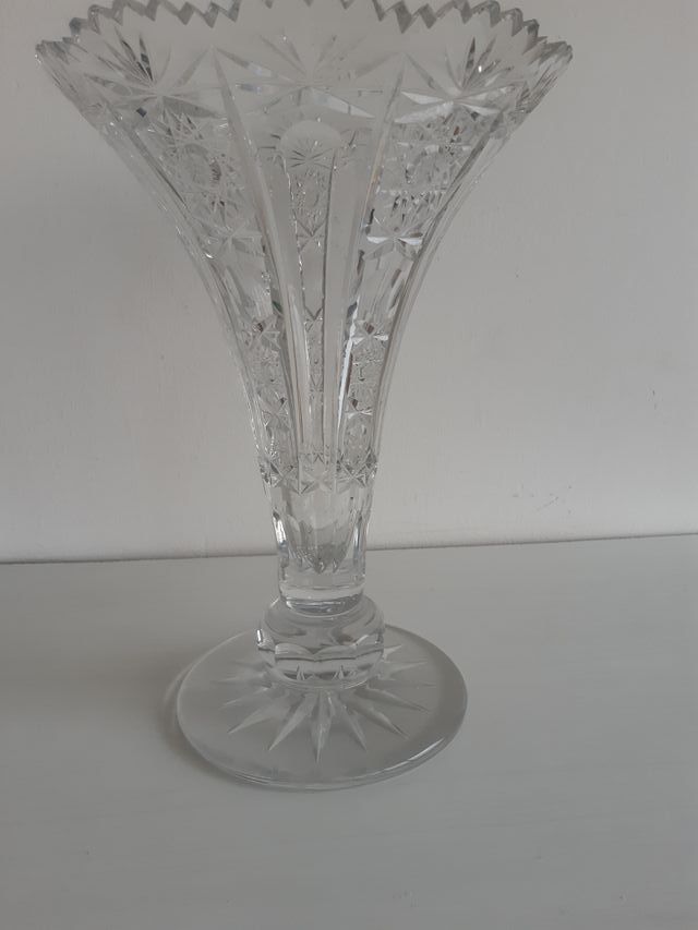 Vaso antico in cristallo