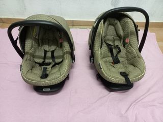 Carro gemelar BEBECAR + Maxicosi