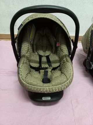 Carro gemelar BEBECAR + Maxicosi