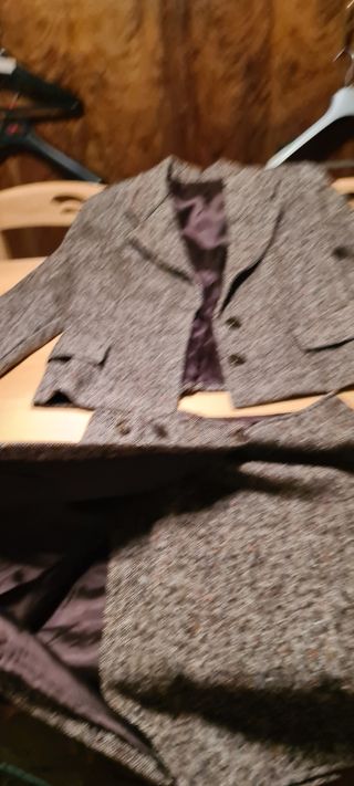 complete con gonna a pareo di lana tg M