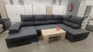 MEGA OFERTA! SOFÁ CON CHAISE LONG DISPONIBLE