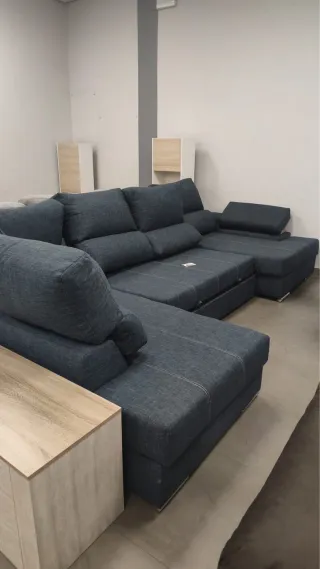 MEGA OFERTA! SOFÁ CON CHAISE LONG DISPONIBLE