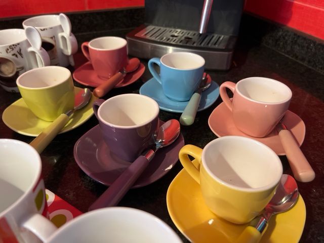 14 conjuntos de tazas