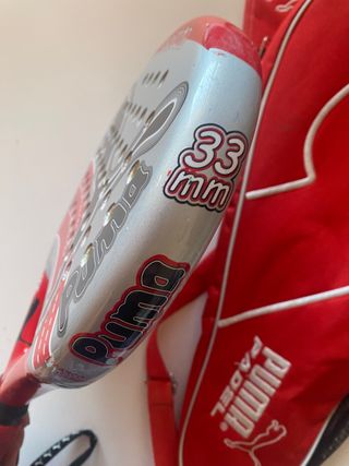 Raqueta paddel 33 mm con funda