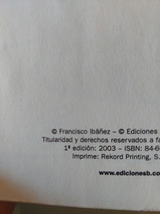 Tebeo mortadelo y filemon