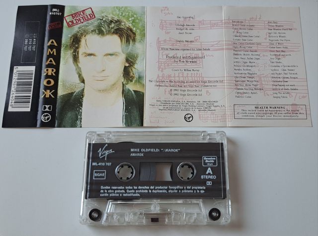 Mike Oldfield - Amarok (cassette)