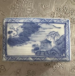 Caja Joyero de porcelana