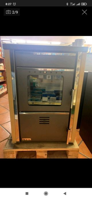 Hidroestufa cocina leña 32kw