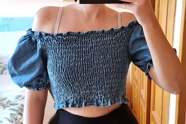 Top crop vaquero Levis