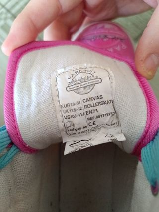 Patines niña. Park City. talla 30-31