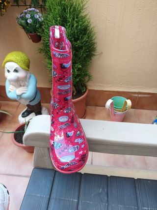 Botas agua niña