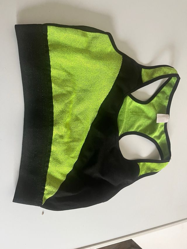 set sportivo donna top + collant tg S/M