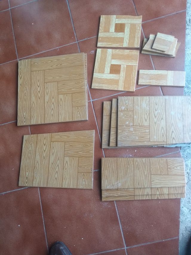 Azulejos antiguos restos