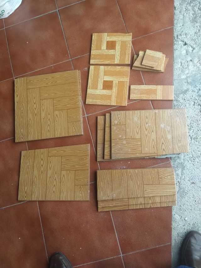 Azulejos antiguos restos