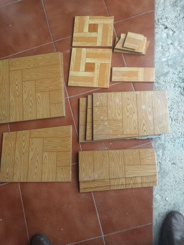 Azulejos antiguos restos