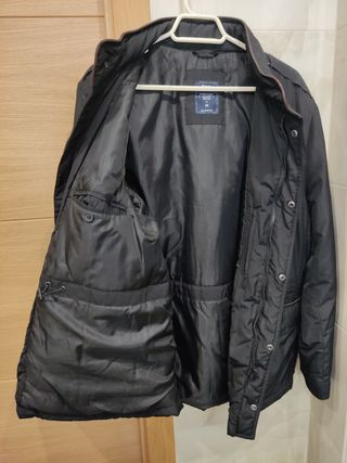 Parka negra hombre T. 54