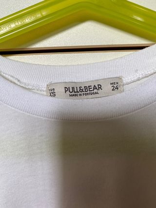 camiseta manga corta minimalista