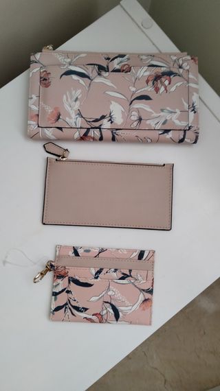 Billetero 3 en 1 mujer. Sin estrenar