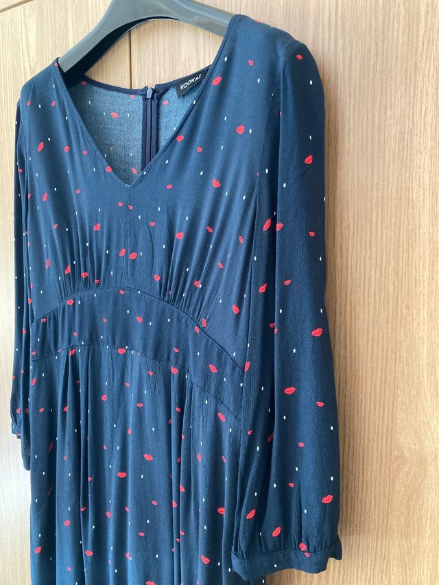 Vestido Kookai azul marino