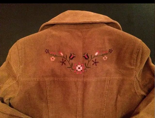 Abrigo de pana mujer