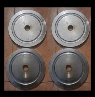 LOTE DE PESAS DISCOS Y BARRAS
