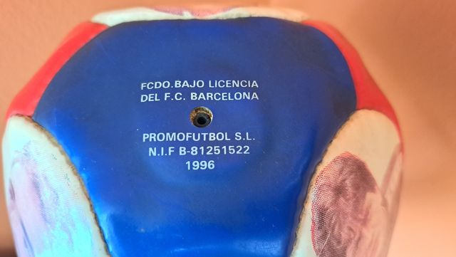 Balón Barça 1996