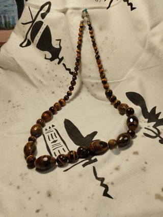 ojo de tigre collar 