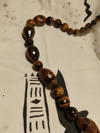 ojo de tigre collar 