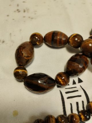 ojo de tigre collar 