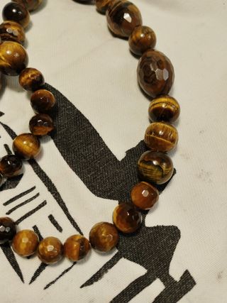 ojo de tigre collar 