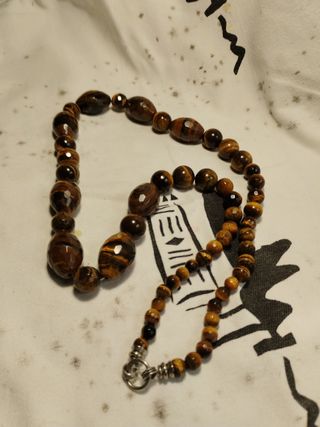 ojo de tigre collar 