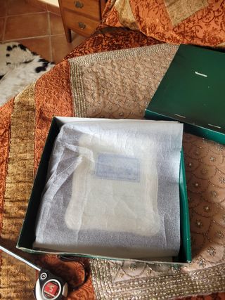 Álbum de fotos de piel vintage