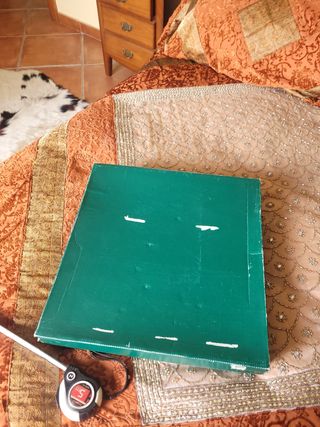 Álbum de fotos de piel vintage