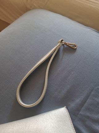 Cartera plateada