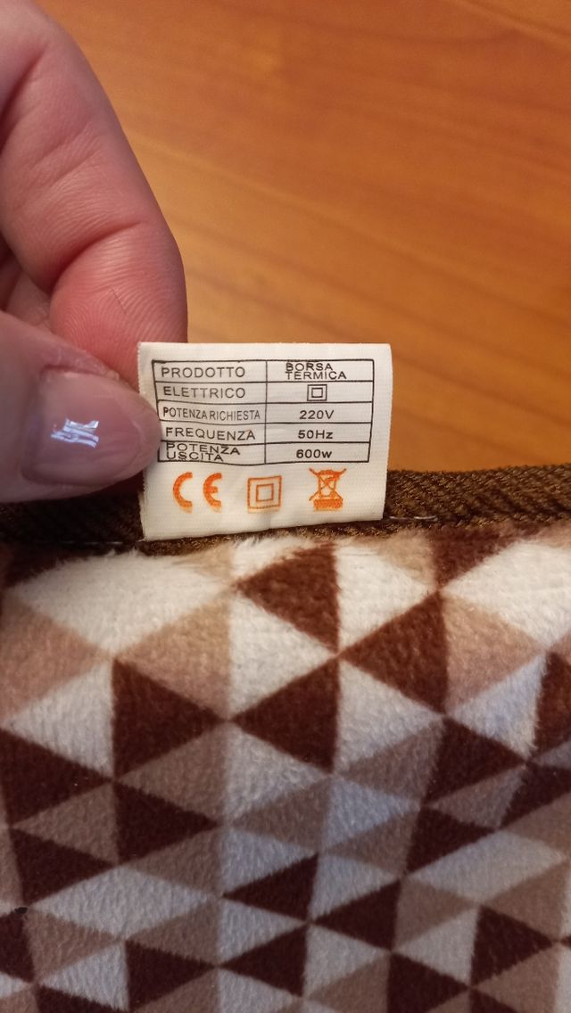 borsa elettrica acqua calda