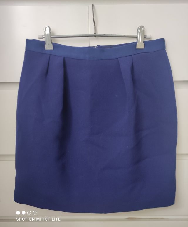 Falda azul Klein Tara Jarmon