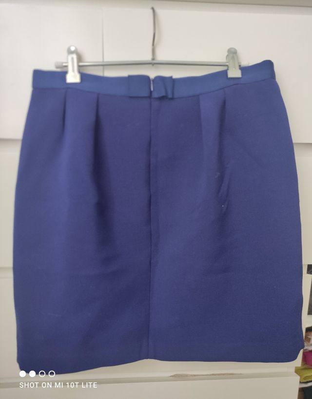 Falda azul Klein Tara Jarmon