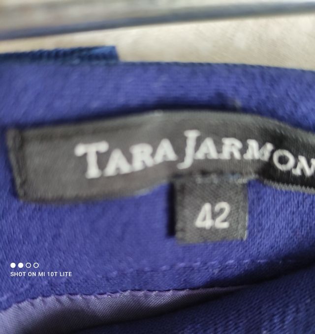 Falda azul Klein Tara Jarmon