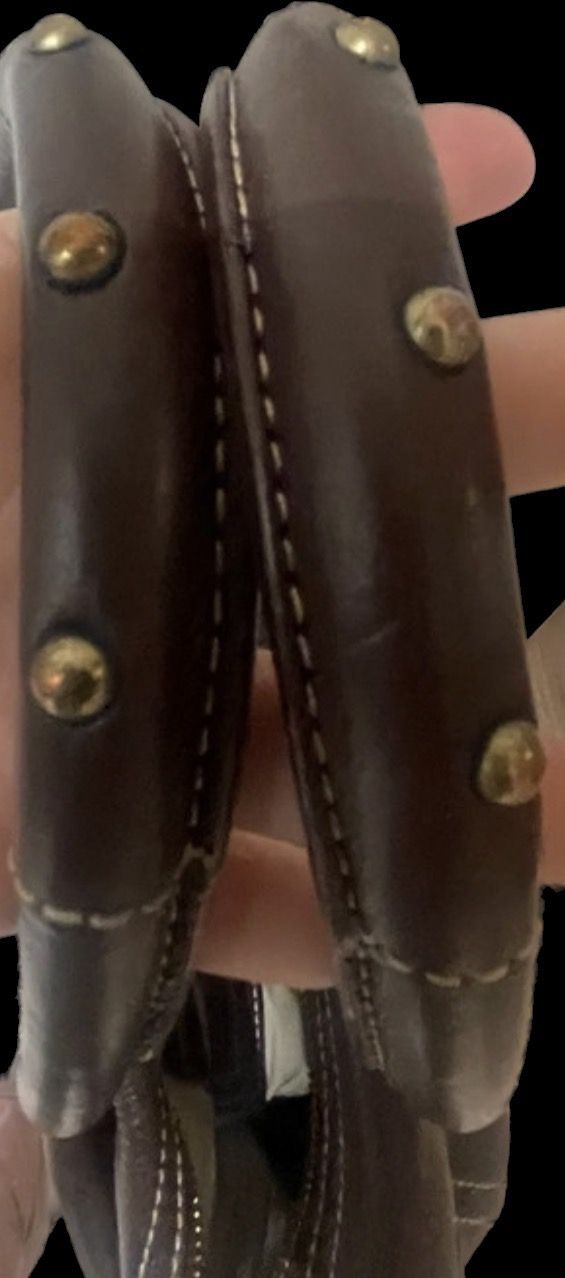 bolso piel marron purificacion garcia