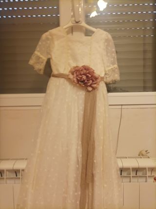 Vestido de comunión de niña