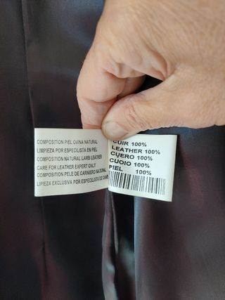 Parka de PIEL AUTÉNTICA 