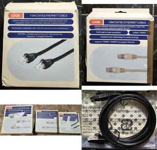 Cables y adaptadores de diferente tipos y medidas 