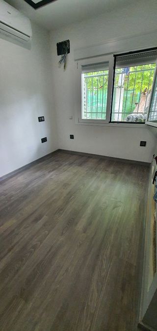 Tarima flotante laminados.