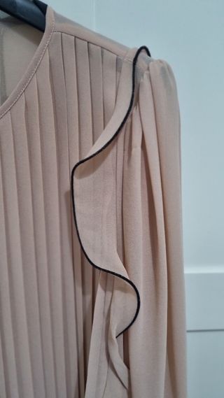 Elegante blusa rosa Zara 🌺