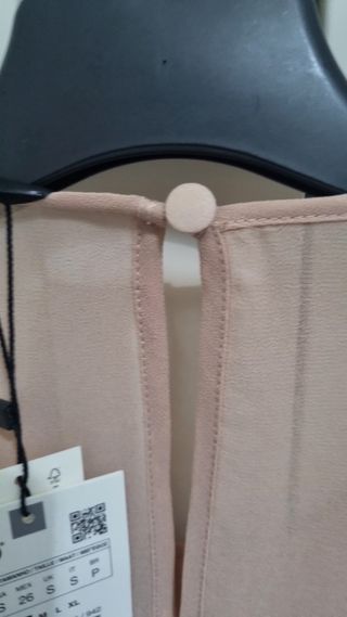 Elegante blusa rosa Zara 🌺