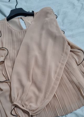 Elegante blusa rosa Zara 🌺